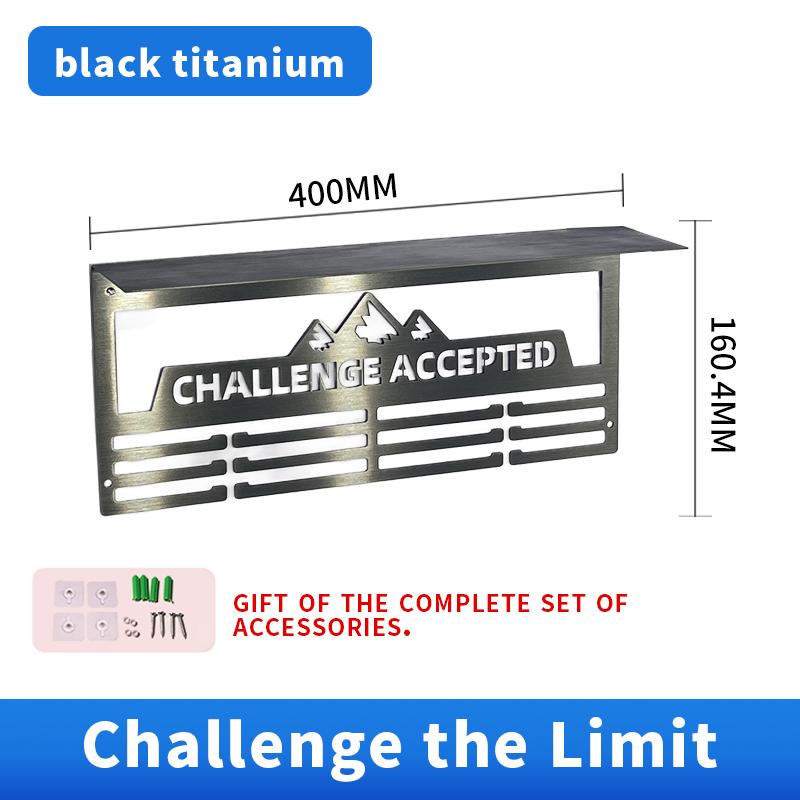 Factory Direct Custom Large Wall Hanger Metal Medal Display Rack for Bulk Medals & Awards Storage