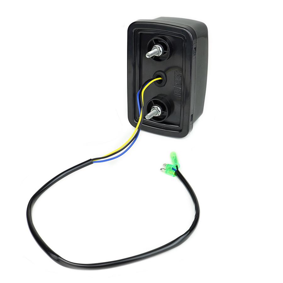 1Pcs Smoke Lens LED Tail Light Brake Lamp For Yamaha Wolverine Viking Bruin ATV