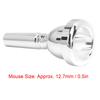 12.7mm Bore Size Trombone Mouthpiece Metal Metal Mouthpiece  Wind Instrument Playing