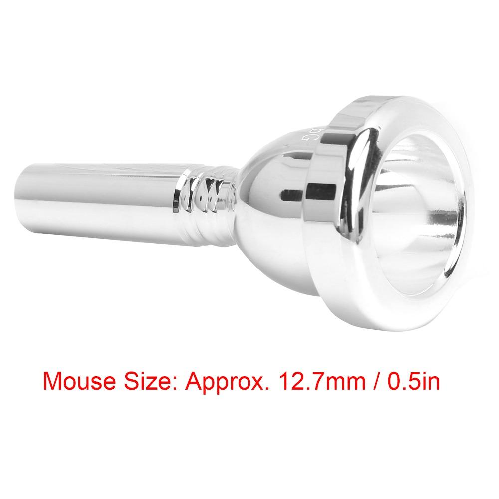 12.7mm Bore Size Trombone Mouthpiece Metal Metal Mouthpiece Wind Instrument Playing