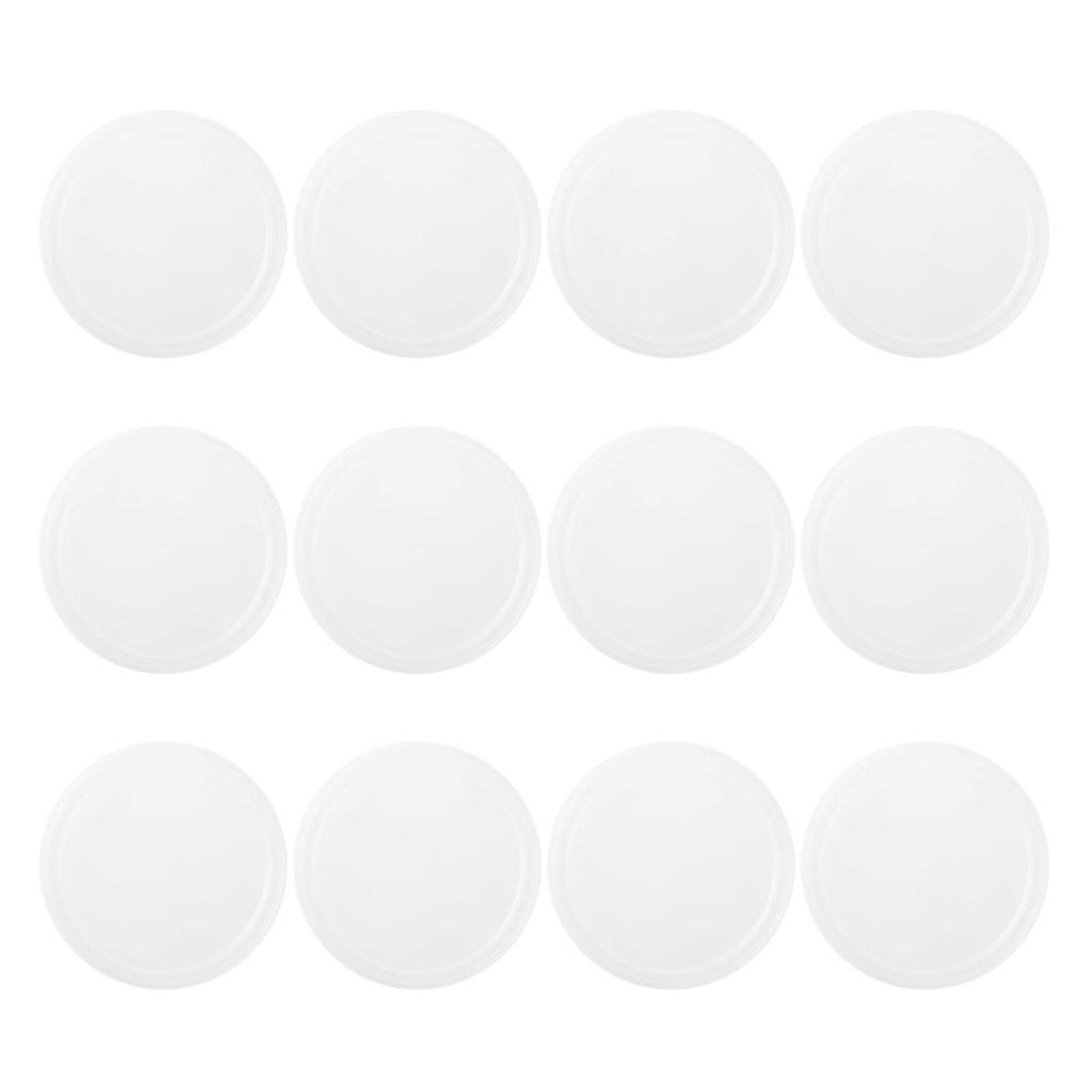 12Pcs Plastic Can Covers Lids for Canned Goods or Pet Dog Cat Food