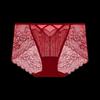 Maniform Women's Sexy Lace Mid-Low Waist Briefs
