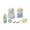 Sylvanian Families Flora Rabbit Siblings Flower Care Set Doll and Furniture Set DF-25 EPOCH