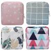 Sanitary Pad Storage Bag for Storage Use 4Pcs Cotton Cloth Period Pouch