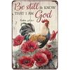 Tin Sign Art Metal Wall Decor 20x30cm Retro Vintage Painting