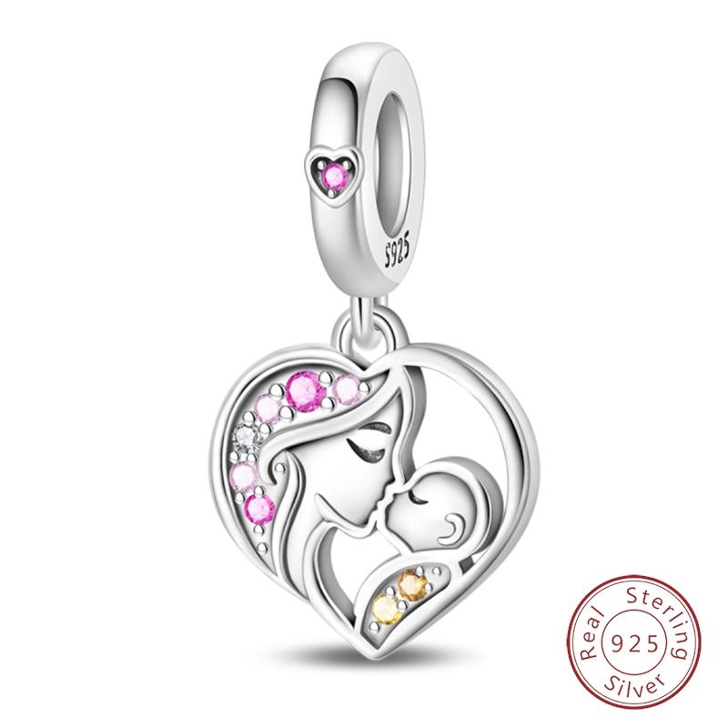 

Popular Multi Style 925 Silver Original Design Charms Beads Suitable for Bracelets Necklaces DIY Fine Jewelry Gifts