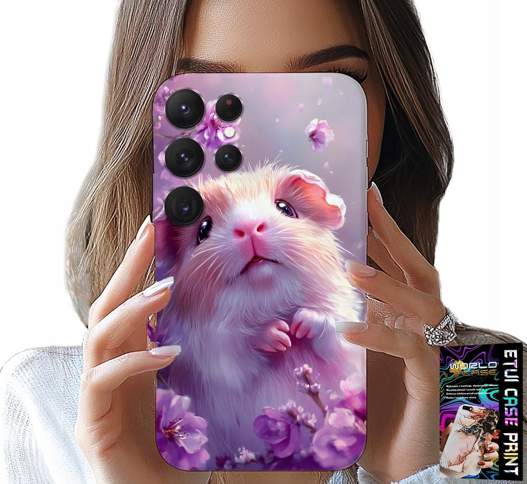 Etui Do Samsung Galaxy S25 Ultra - Słodki Chomik, Gryzonie Wzory Dla Dzieci
