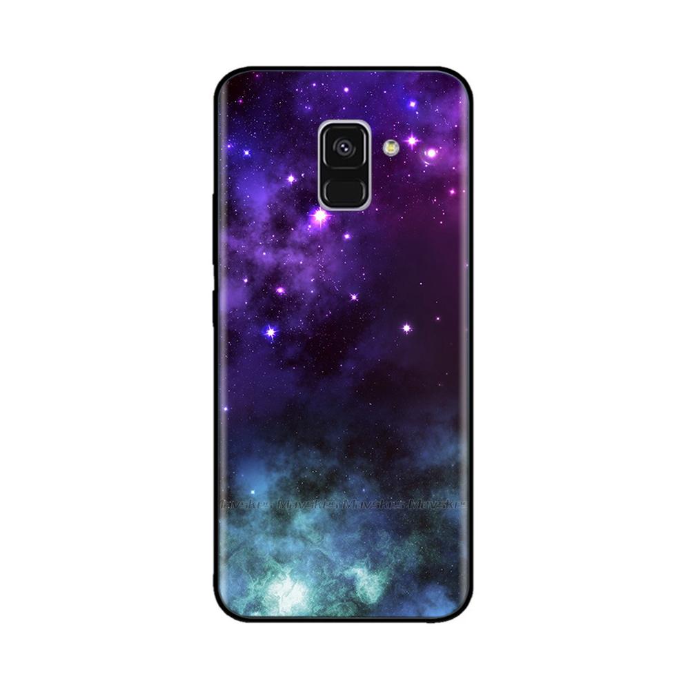 Für Samsung Galaxy A8 2018 Hülle Weiche TPU Handy Rückseite Für Samsung A8 Plus 2018 A730 Cover GalaxyA8 A 8 Silikon Stoßstange Hülle
