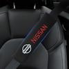 2Pcs Car Seat Shoulder Belt Cover Protector Pad Auto Accessories For Nissan X-Trail T32 T31 Qashqai Tiida Teana Car Styling