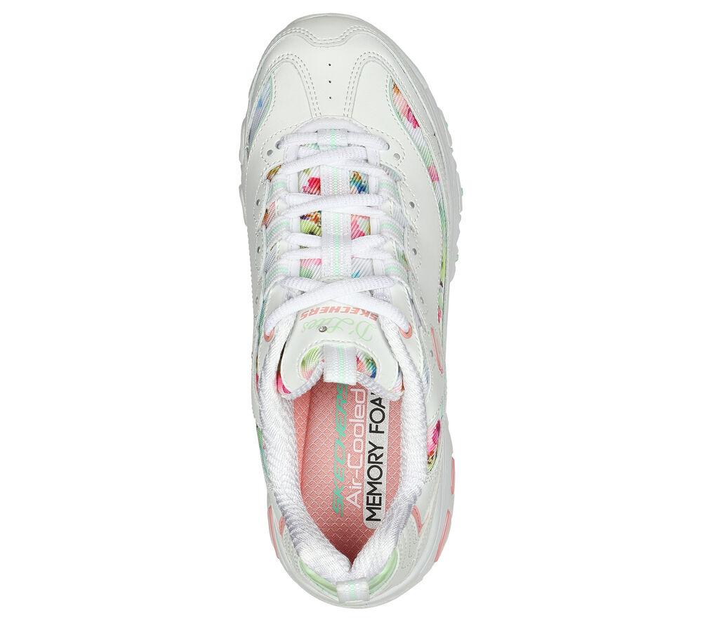 Sneakers Skechers Weiß / Multi Dlites Blooming Fields
