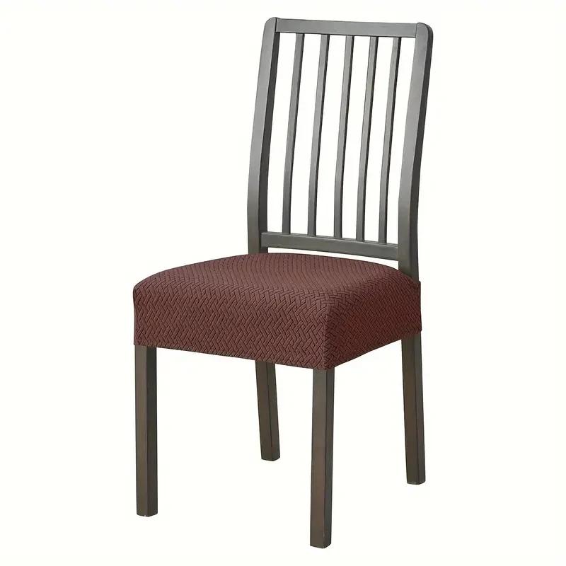 Stretch Dining Chair Cover Soft Removable Anti Dust Seat Slipcover For Hotel Home Restaurant Furniture Protection