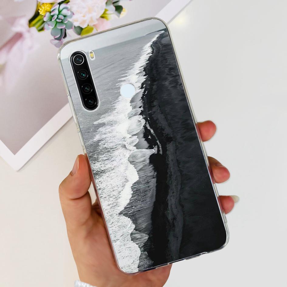 For Xiaomi Redmi Note 8 Case Cute Cartoon Soft Silicone Phone Cases For Xiaomi Redmi Note 8T 8 t Cover On Redmi Note8 Back Coque