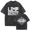 Limp Bizkit Stil Grafik T-Shirt Nu Metal Vintage Baumwolle Grunge Band T-Shirt S-3XL