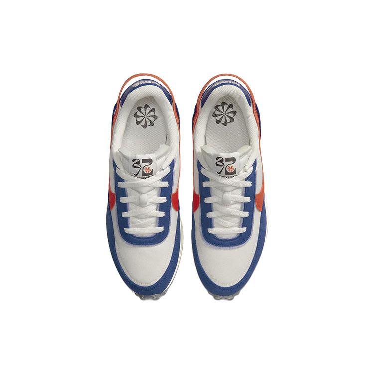 Nike Waffle Debut Swoosh Old Royal Habanero Red Pantofi de sport pentru bărbați White Phantom Smoke-Grey DV0527-001