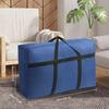 3x85 l sac de rangement sous lit pliable grande organiseur sac de rangement vetement, sac pour couette, couvertures(72x46x26, bleu l
