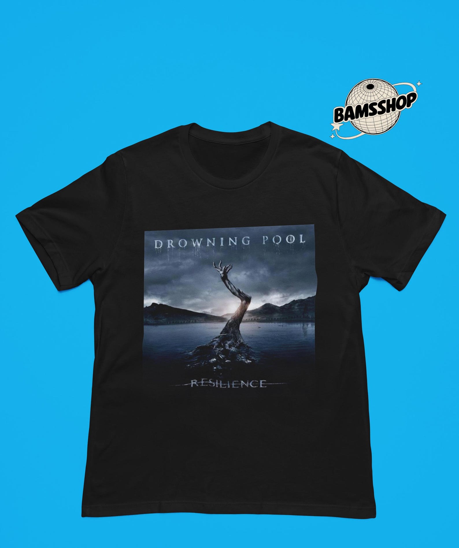 Drowning Pool T-Shirt - Merch Tee - Sinner Album Cover - Resilience Shirt - Gift Clothing - Concert S