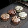 4-hour Coil Incense Burner Ceramic Retro Hollow Aromatherapy Stove Home Tea Room Decorations Relaxing Purifying Fragrance Tools