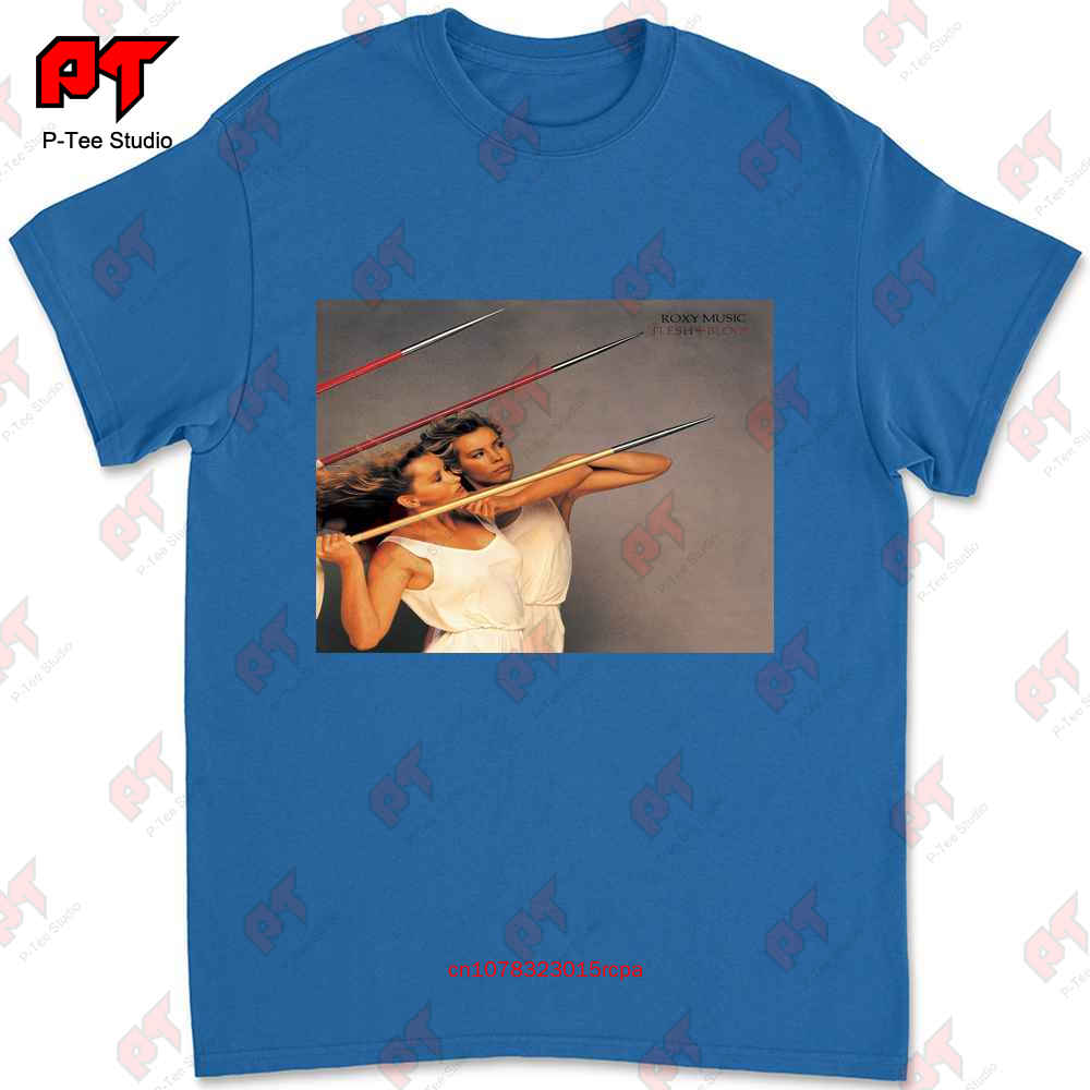 Roxy Music T-Shirt Flesh And Blood Vinyl CD Cover Klein Mittel Groß XL D63Y