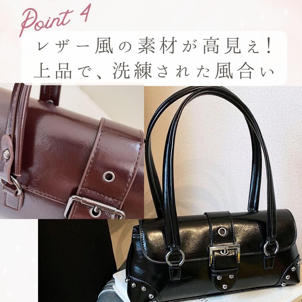 Harujio Y2K Small Women's Horizontal Handbag, Tote Bag, Mini Boston Bag, Available in Black, White, and Brown, Shoulder Bag, Korean Style, Stylish,
