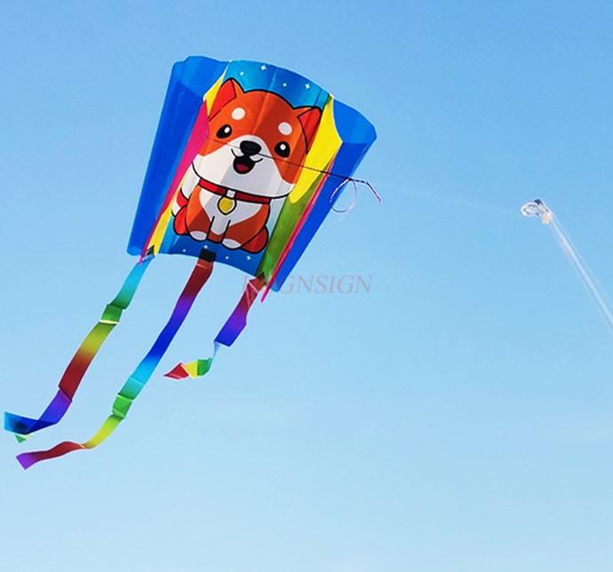 Children'S Handheld Fishing Rod Kite Software Without A Skeleton Small Breeze Easy To Fly Three-Dimensional For Children