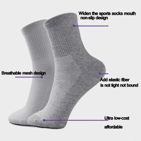 5 Paar Herrenmode Business Casual Warme Winter Weiche Baumwolle Sport Atmungsaktive Socken