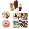 50Pcs Tulip Muffin Liners Greaseproof Cupcake Baking Cups Elegant Cake Wrappers for Weddings Baby Showers Parties Celebrations