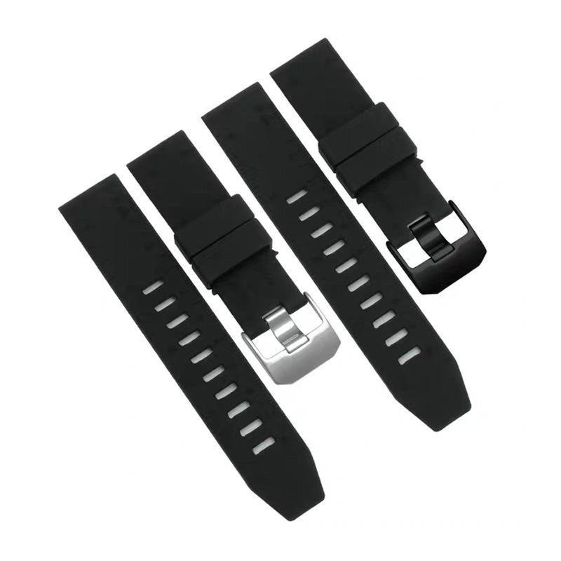 23mm Luminox Minox8831.KM Silicone Watch Strap with Scale Pattern