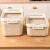 Moisture Proof Rice Storage Container Large Capacity Sealed Can Grain Storage Box  Home Kitchen