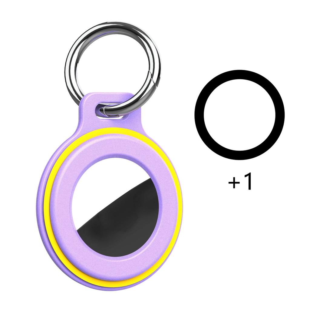For Apple Airtags Locator Silicone Protect Case For Kids/Pet/Backpack With Strap Lanyard + Keychain AirTag GPS Tracker Accessory