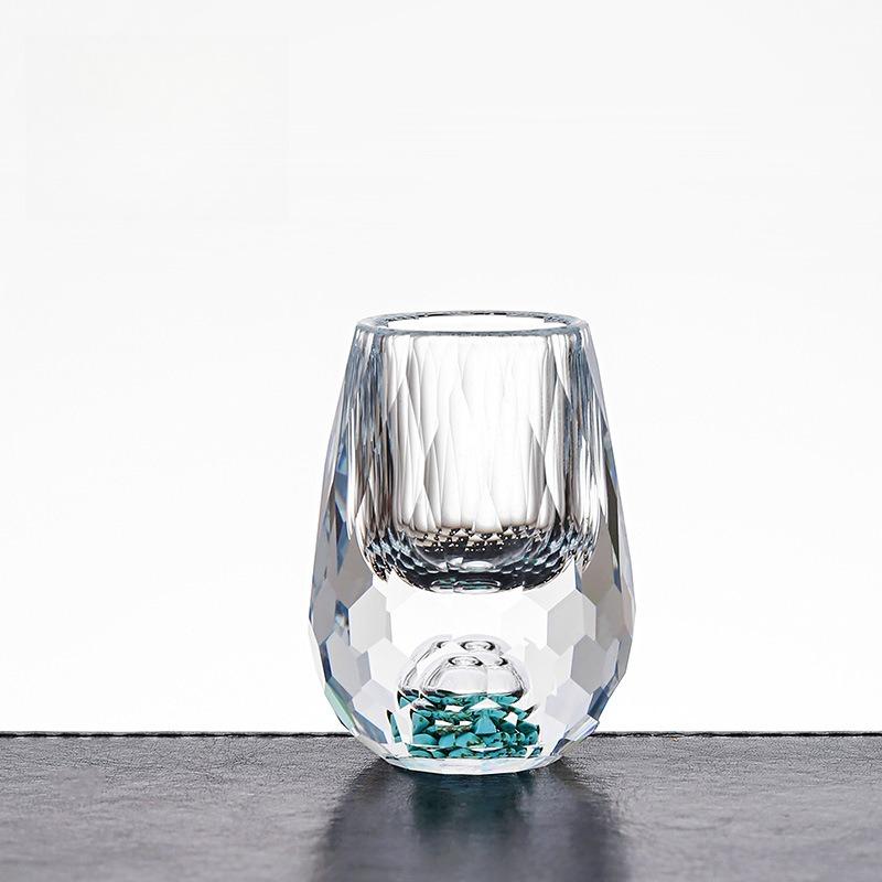 

Набор хрустальных бокалов для вина 15 мл, роскошный и милый бокал для вина, не содержит БФА, очень подходит для украшения, коллекции и празднования 50ml