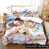 Anime The Pet Girl of Sakurasou Shiina Mashiro Bedding Set Duvet Cover Bed Set Quilt Cover Pillowcase Comforter King Queen Size