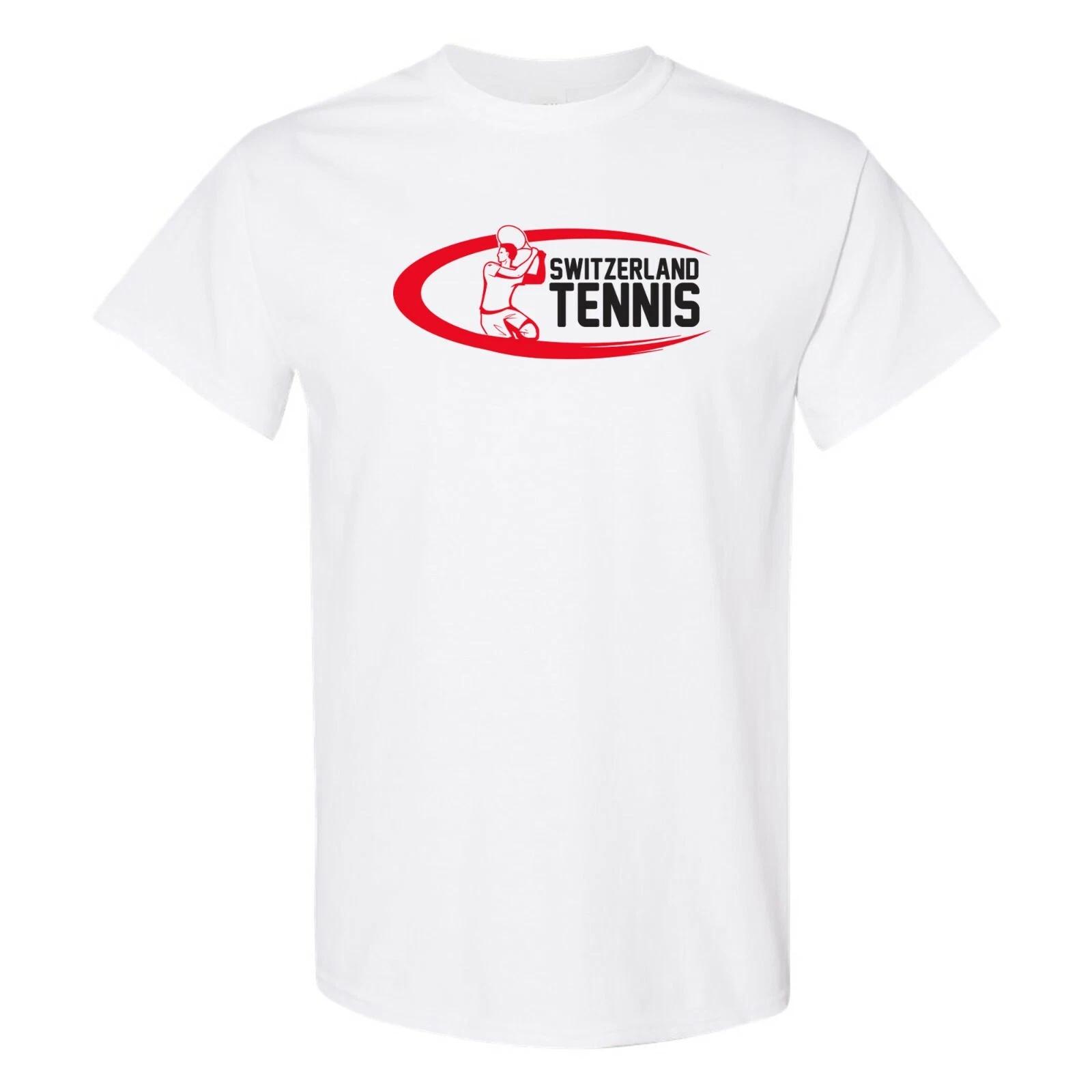 Switzerland Tennis - Court Player Competition T Shirt - White M