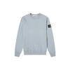 Logo Patch Crewneck Sweatshirt Grey Men Tops 751563020-V0061