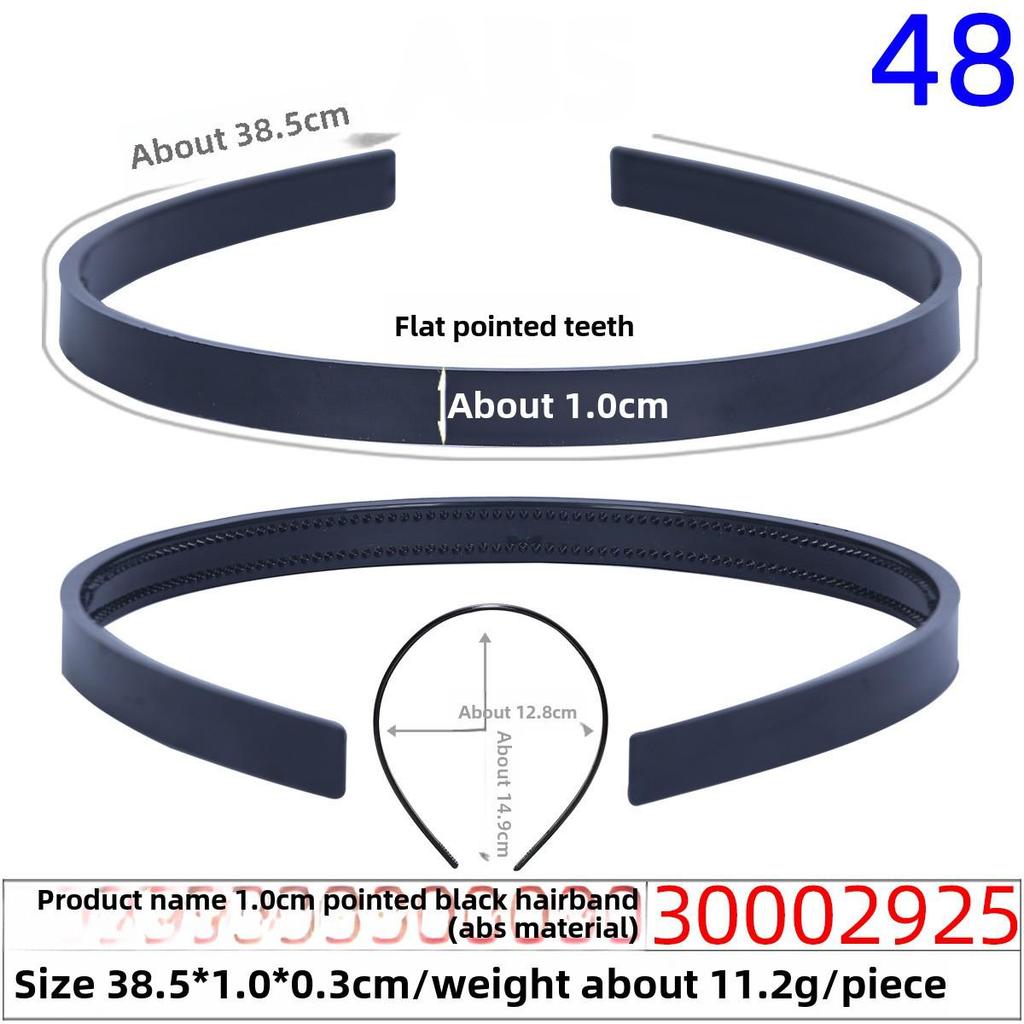 Highly Recommended Handmade Black Twisted Headband for Women - Perfect for DIY and Mother's Day.