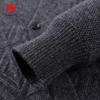 KaiKai Men's 100% Pure Cashmere V-Neck Cardigan