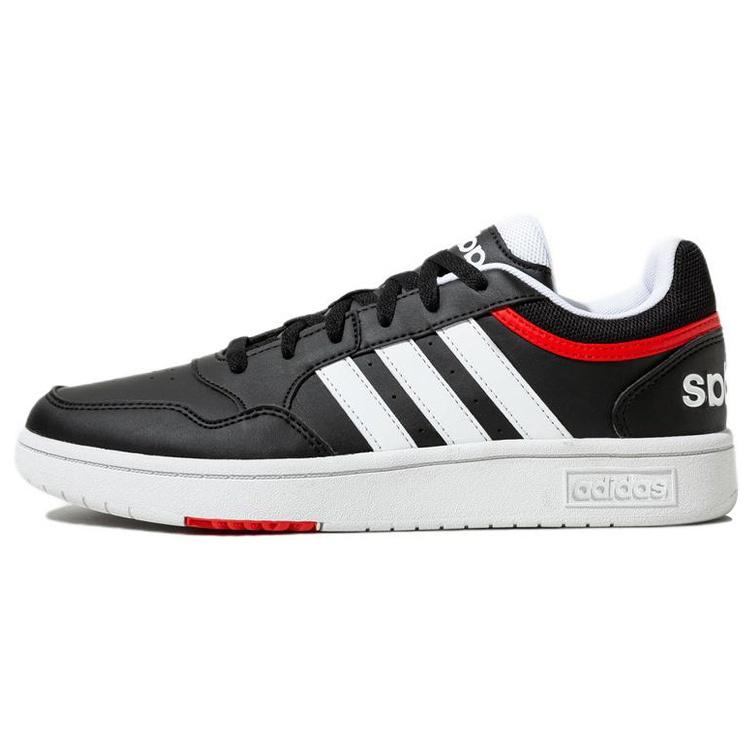 adidas Hoops 3.0 Black White Red Men s H03778 EU 46