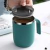 Stainless Steel Mug Simple Coffee Cup Insulated Large Capacity Milk Container Heat  Environmental Friendly