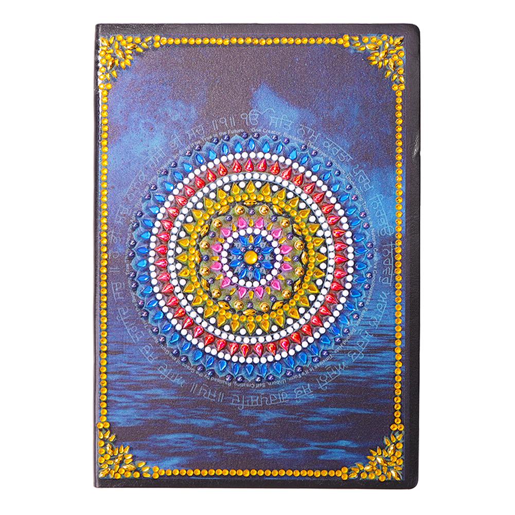 50/60 Pages Diamond Painting Notebook DIY 5D Rhinestone Drawing Diary Books Diamond Painting Creative Notepad Kids Craft Gift