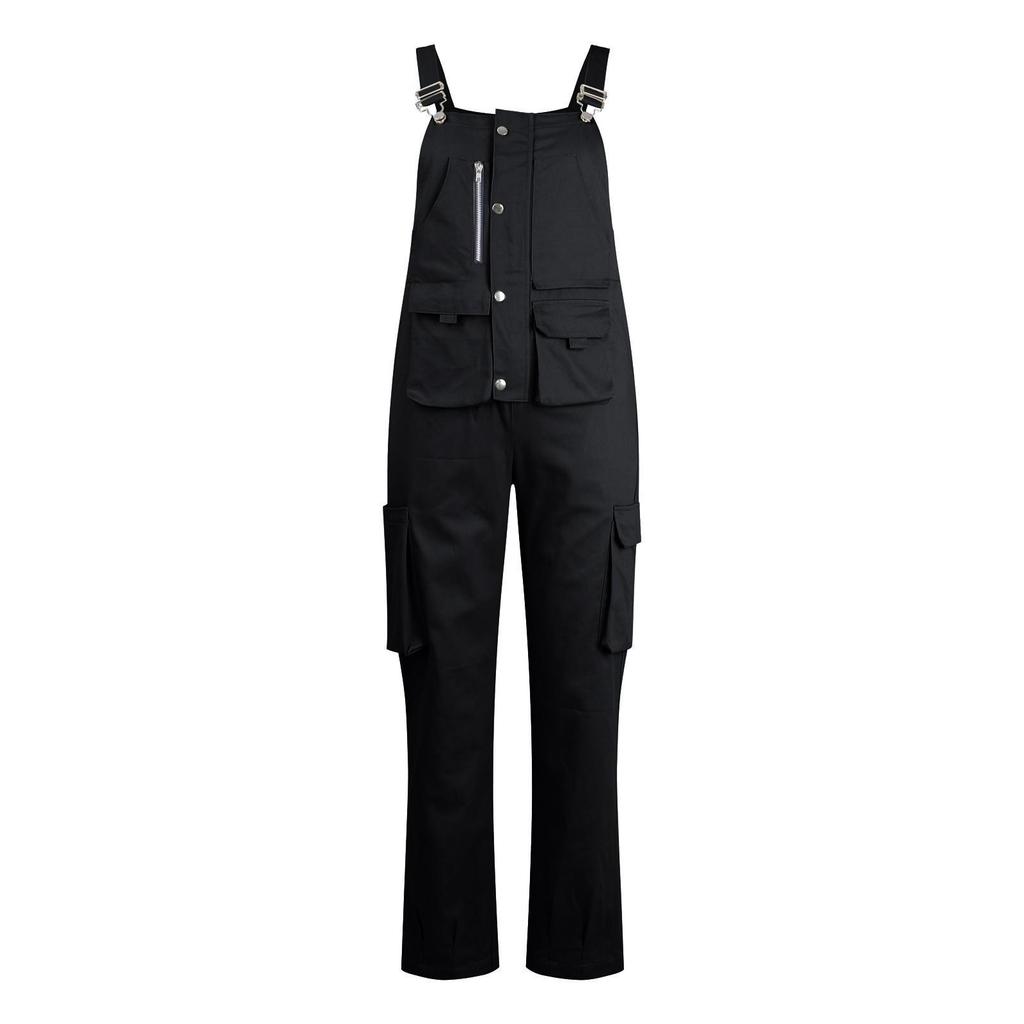 Men Overalls Bib Overall For Mens Work Dungarees Unisex Workwear Romper Oversized Jumpsuit