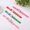 Cute Sweet Colored Flower Cartoon Watch Kid's Quartz Wristwatch