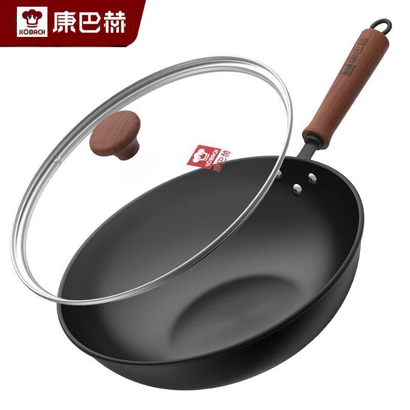 Kangbach 2nd Gen 32cm Iron Stir-Fry Wok