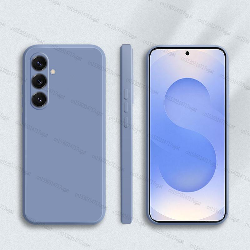 For Samsung Galaxy S25 FE Case Cover For Samsung S25 FE Anti-knock Original Liquid Silicone Phone Case For Samsung S25 FE Case