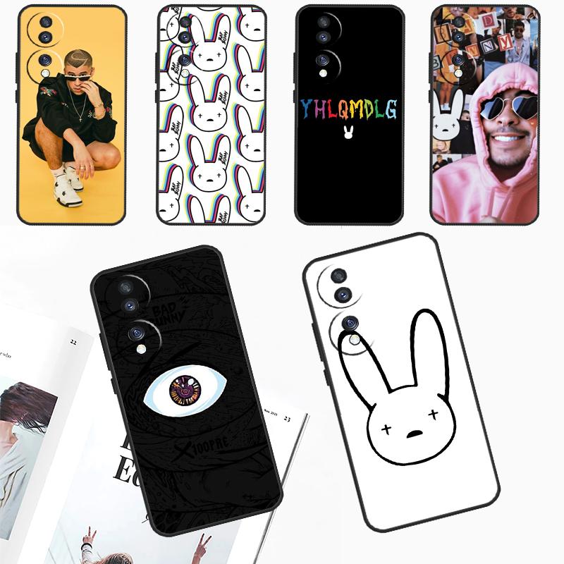 

Чехол Bad Bunny для Huawei Nova 11i 8i 3i 11 Pro 10 9 SE 5T Y60 Y61 Y70 Y90 Y91 P20 P30 P40 Lite
