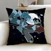 cartoon My Life as a Teenage Robot Cushion Cover Soft & Easy-Wash Pillow Case – Versatile for Couch, Bed, Travel and Office