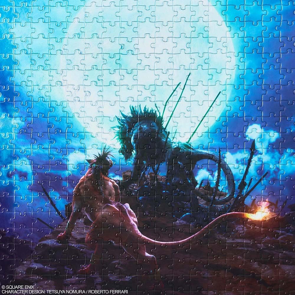 Jigsaw Puzzle Final Fantasy VII Rebirth Key Art Red XIII 500 Pieces