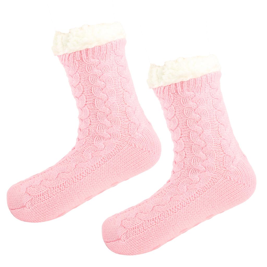 Fleece Non-slip Floor Socks Thickened Encrypted Floor Socks Non-slip Warm Sleeping Indoor Home Socks