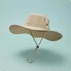 WideWideBrimmed Sun Hat Protection with Chin Strap Adjustable for Journeyers, Anglers,
