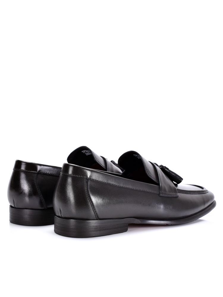 Men's Genuine Leather Tassel Loafers: Business Casual & Wedding Slip-on Shoes