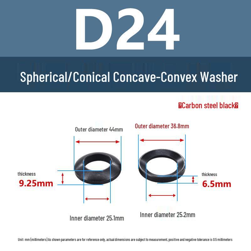 304 Stainless Steel Spherical Tapered Gasket - Concave-Convex Combination