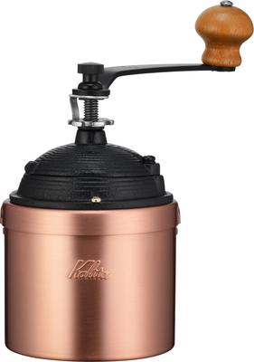 Kalita Coffee Mill Copper Hand Grind Manual Antique Coffee Grinder with Lid Cu-2#42086